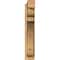 Ekena Millwork Olympic Block Rough Sawn Outlooker, Western Red Cedar, 6"W x 26"D x 34"H OUT06X26X34OLY05RWR - alternate 3